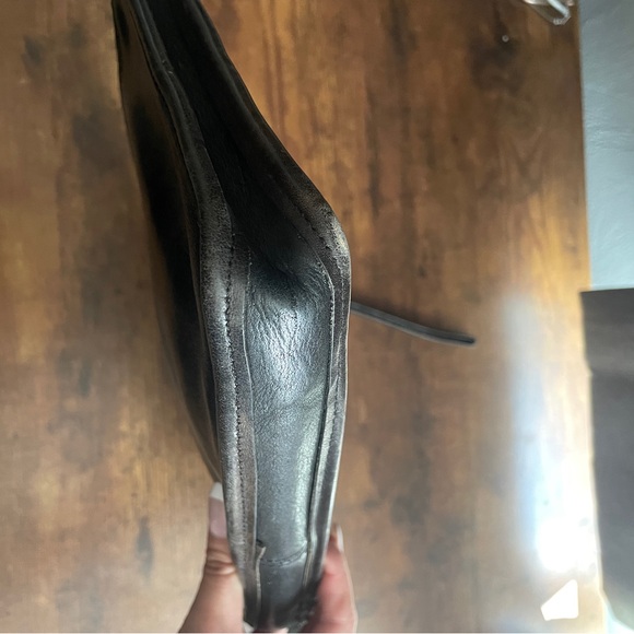 Vintage Coach N9560 Slim Clutch Standard, Black Leather - Picture 9 of 12